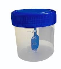 50ml Stool Sample Containers with Spoon Lid – Sterile, Leak-Proof, Individually Packed (Pack of 100) | Medical & Lab Grade