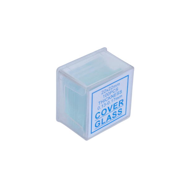 Microscope Slide Cover Slips 22x22mm – Pack of 100 | Premium Imported Glass Covers for Microscope Slides | Clear, Thin Square Covers for Lab, Medical & Educational Use - Image 4