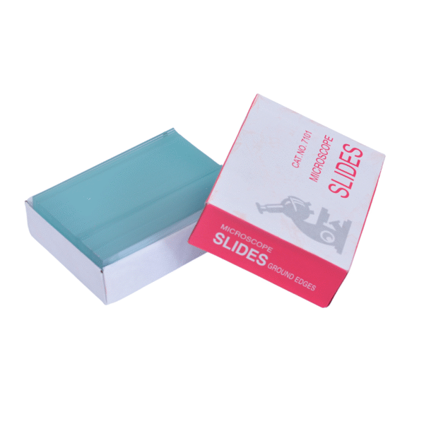 Microscope Glass Slides Pack of 50 – 25.4mm x 76.1mm (1"x3") | 1–1.2mm Thick | High-Quality, Imported Slides for Lab, Medical, & Educational Use – Cat. No. 7101 - Image 8