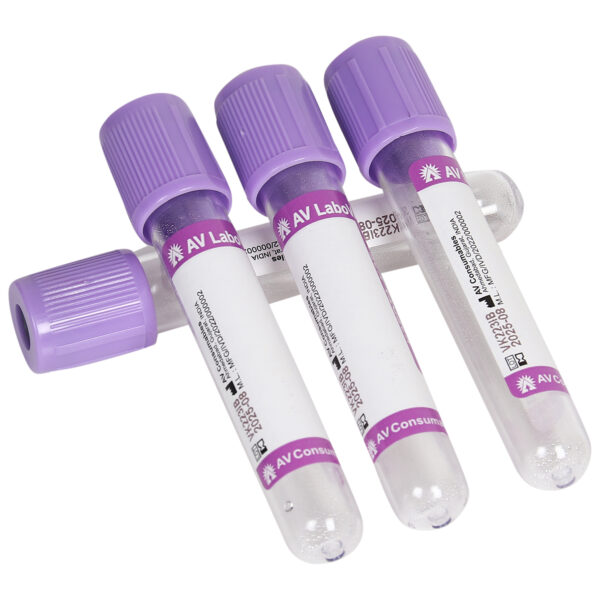 Vacuum Blood Collection Tubes EDTA K2 – 2ml, Pack of 100 | Sterile High-Quality Medical & Laboratory Phlebotomy Tubes - Image 4