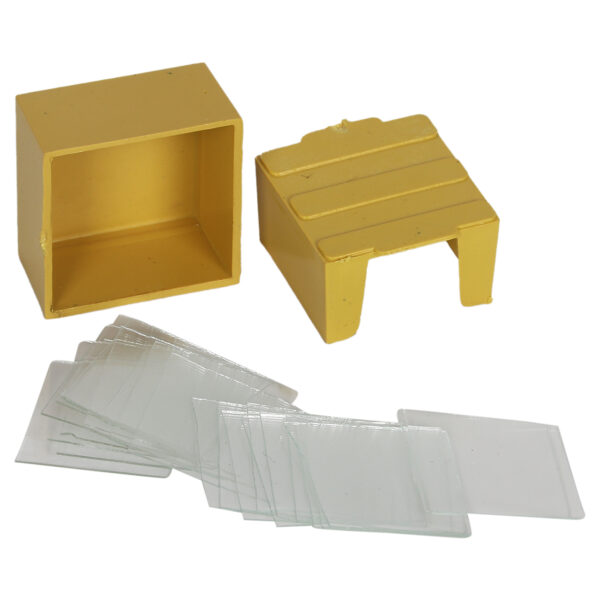 Microscope Slide Cover Slips 22x22mm – 10 Gram Packet (Approx. 30 Slips) | Pack of 10 | Pre-Cleaned, Non-Stick Glass Covers for Lab, Medical & Biological Use - Image 5