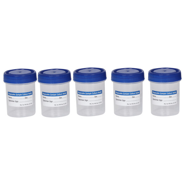 50ml Sterilized Urine Containers – Leak-Proof, Individually Wrapped (Pack of 100) | Medical, Clinical & Lab Use - Image 5