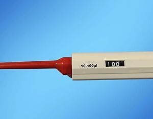Variable Volume Micropipette – Adjustable Lab Pipette for Accurate Liquid Handling (10 - 100 ul)