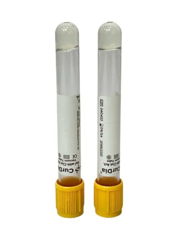 Serum Separator Tube 3.5ml – Yellow Cap SST | Vacuum Blood Collection Tube for Serum Testing - Image 4